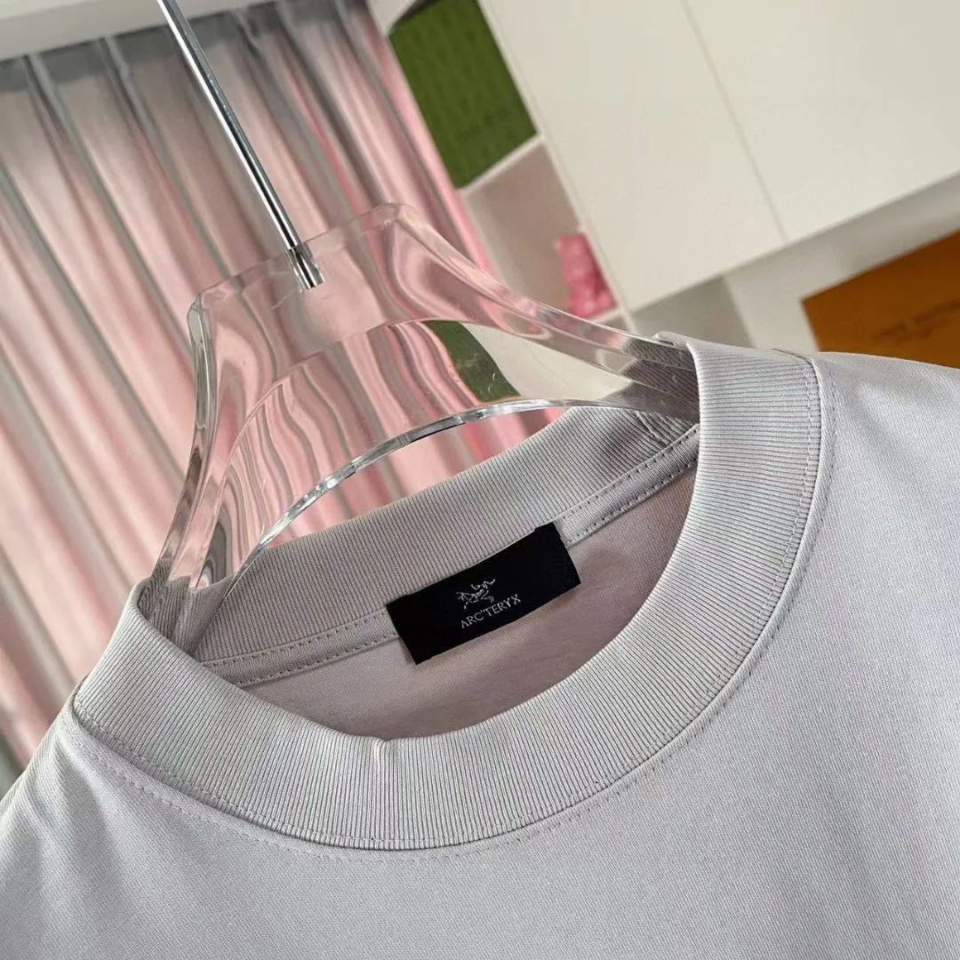 ARC'TERYX* 2025 New Arrival logo t g Same Style Size：S M L XL XXL ：Black White Blue Gray